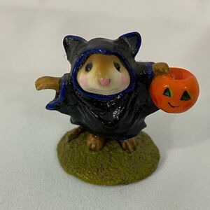 Vintage Bat Mouse by Wee Forest Folk